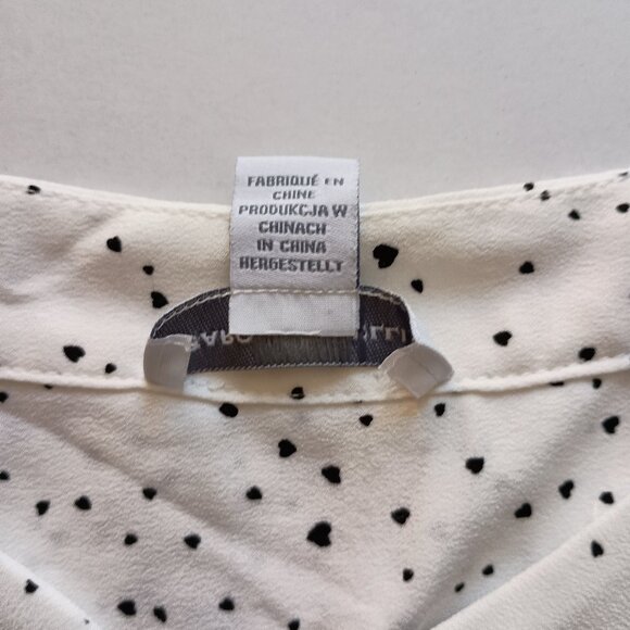 Carolina Belle Plus Size White Black Blouse Women’s Size 3X - Picture 4 of 16